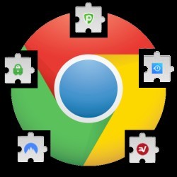 Logo van Chrome-extensie