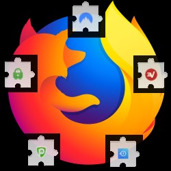 افزونه های مرورگر Firefox