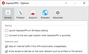 ExpressVPN नेटवर्क लॉक