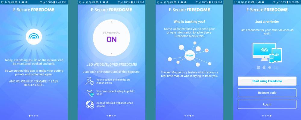 Freedome VPNツアー
