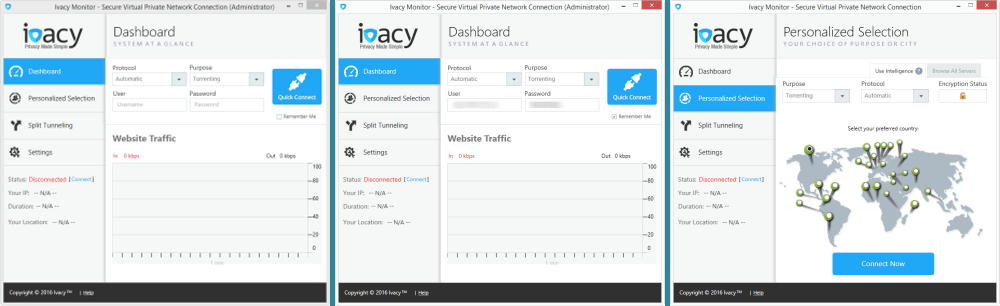 Ivacy VPN Windowsクライアントの検証