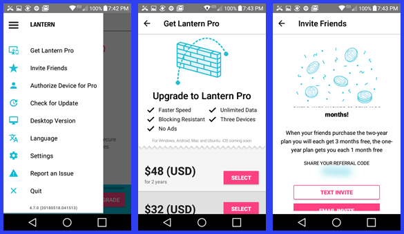 Upgraden naar Lantern Pro en gratis Pro-service krijgen
