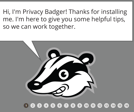 Chrome के लिए गोपनीयता बेजर