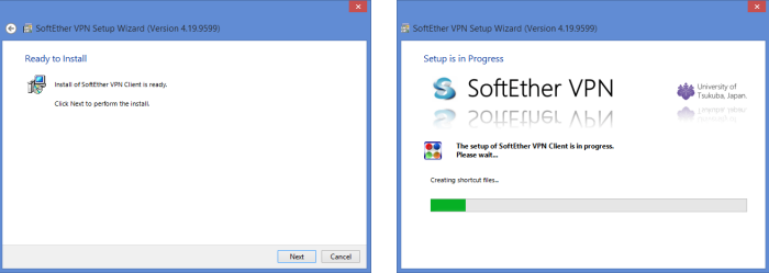SoftEther VPN კლიენტის ინსტალაცია