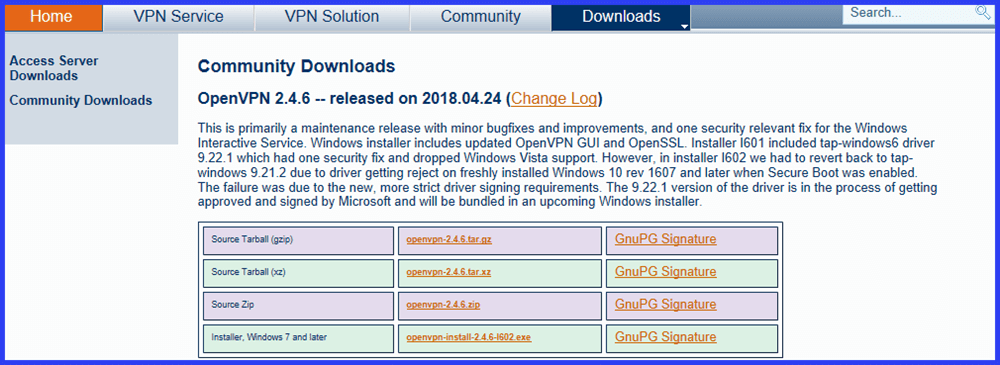 De OpenVPN Windows-client downloaden